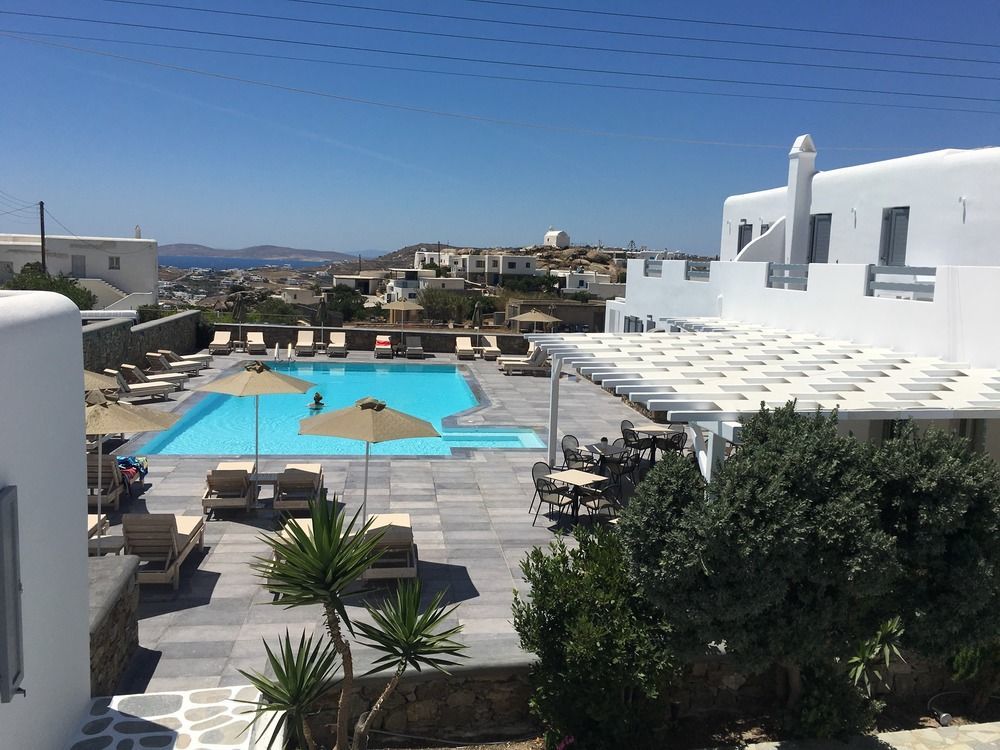 Anna-Maria Mykonos Hotel Glásztrosz Kültér fotó